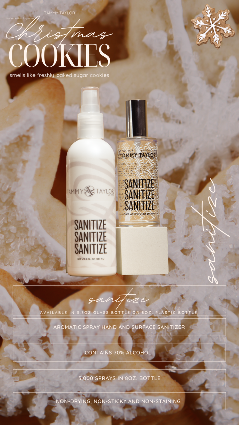 Christmas Cookies Glass Spray Sanitize – Sanitize | Tammy Taylor Europe