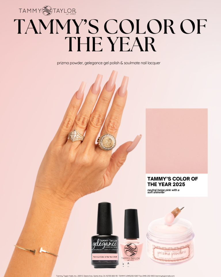 Tammy's Color Of The Year 2025 Gelegance Gel Polish – Gelegance Gel Polish | Tammy Taylor Europe
