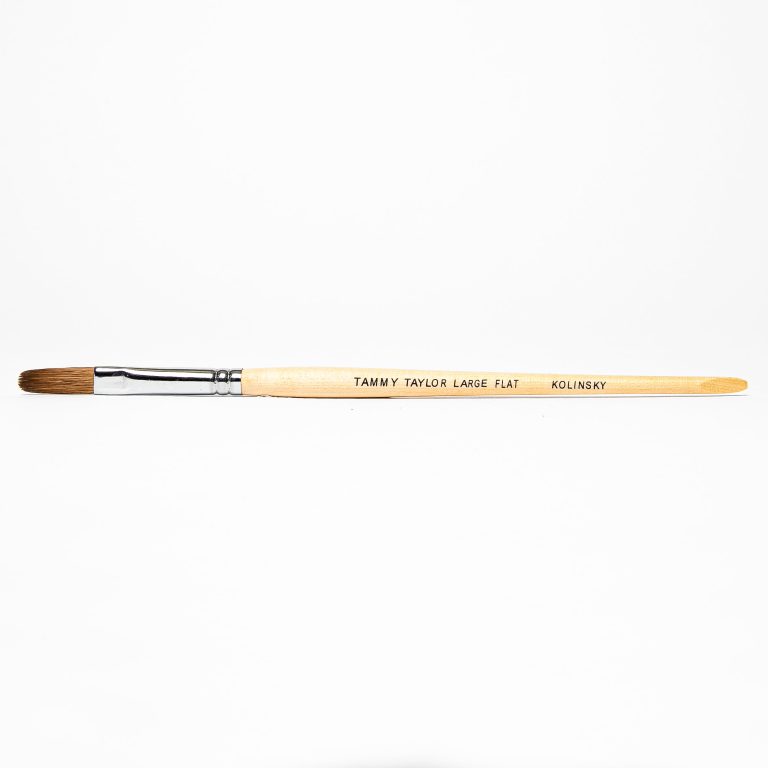 Custom Flat Kolinsky Sable Brush – Brushes | Tammy Taylor Europe
