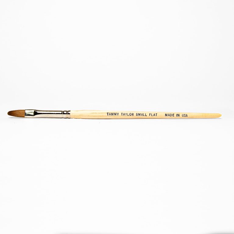 Custom Flat Kolinsky Sable Brush – Brushes | Tammy Taylor Europe