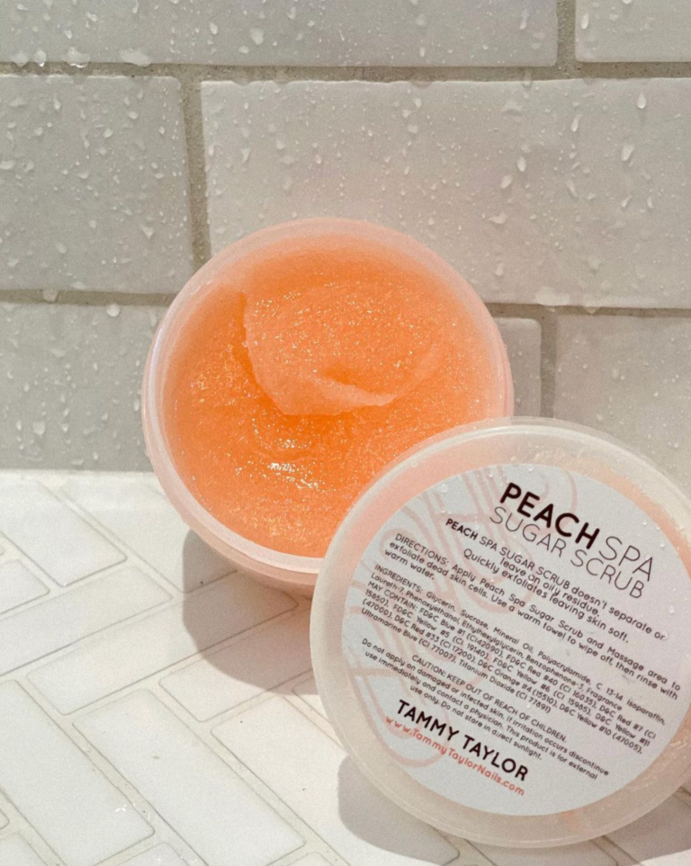 Peach Sugar Scrub – Peach Spa | Tammy Taylor Europe