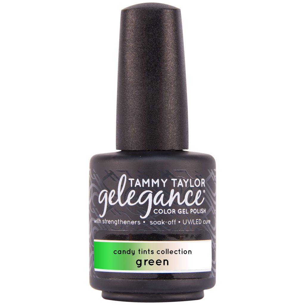 Candy Tint Green Esmalte en gel Gelegance – Gelegance Gel Polish | Tammy Taylor Europe