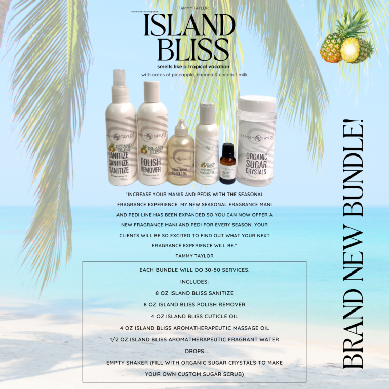 NEW! Island Bliss Pack – Sanitize | Tammy Taylor Europe