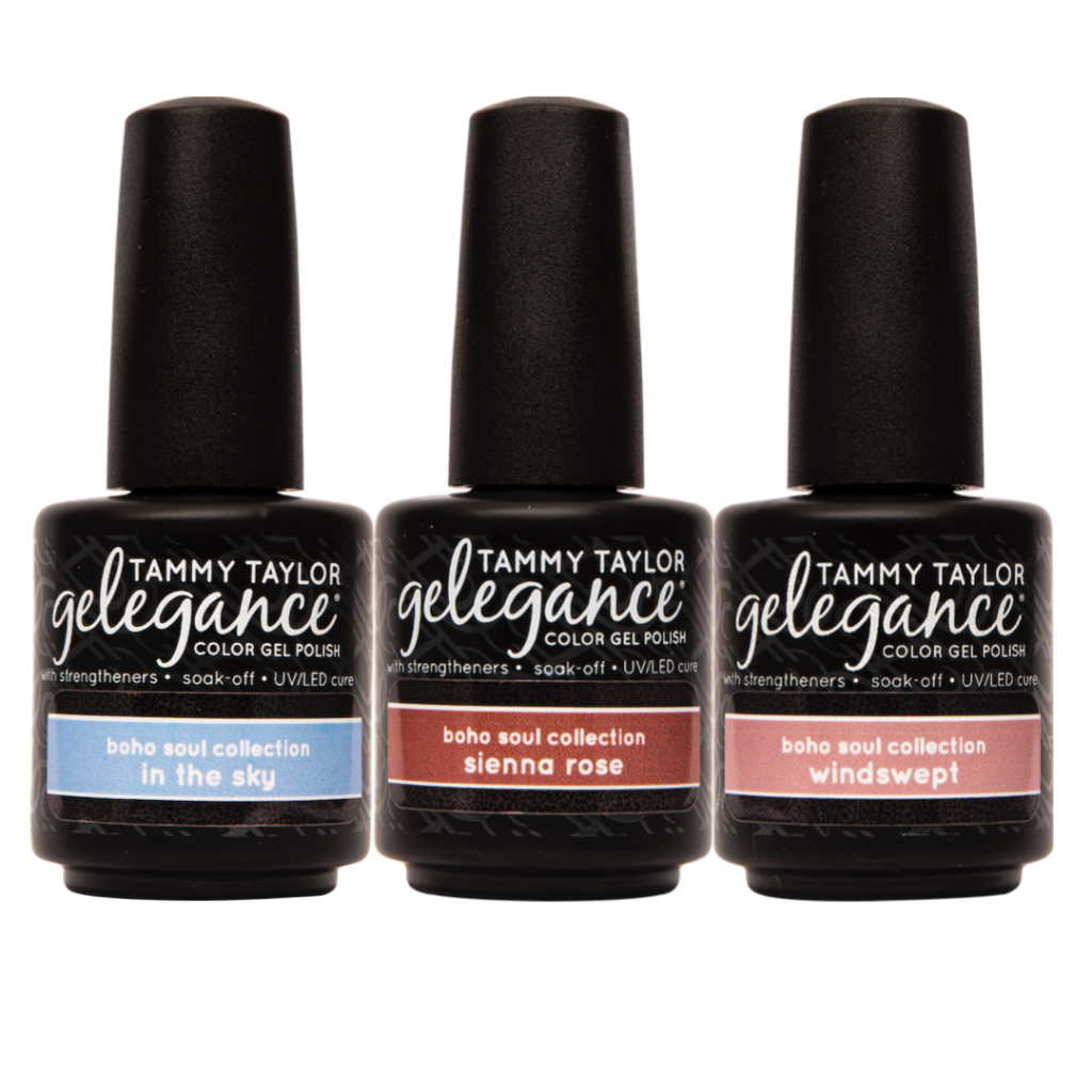 Boho Soul Colección Gelegance en gel – Gel System | Tammy Taylor Europe