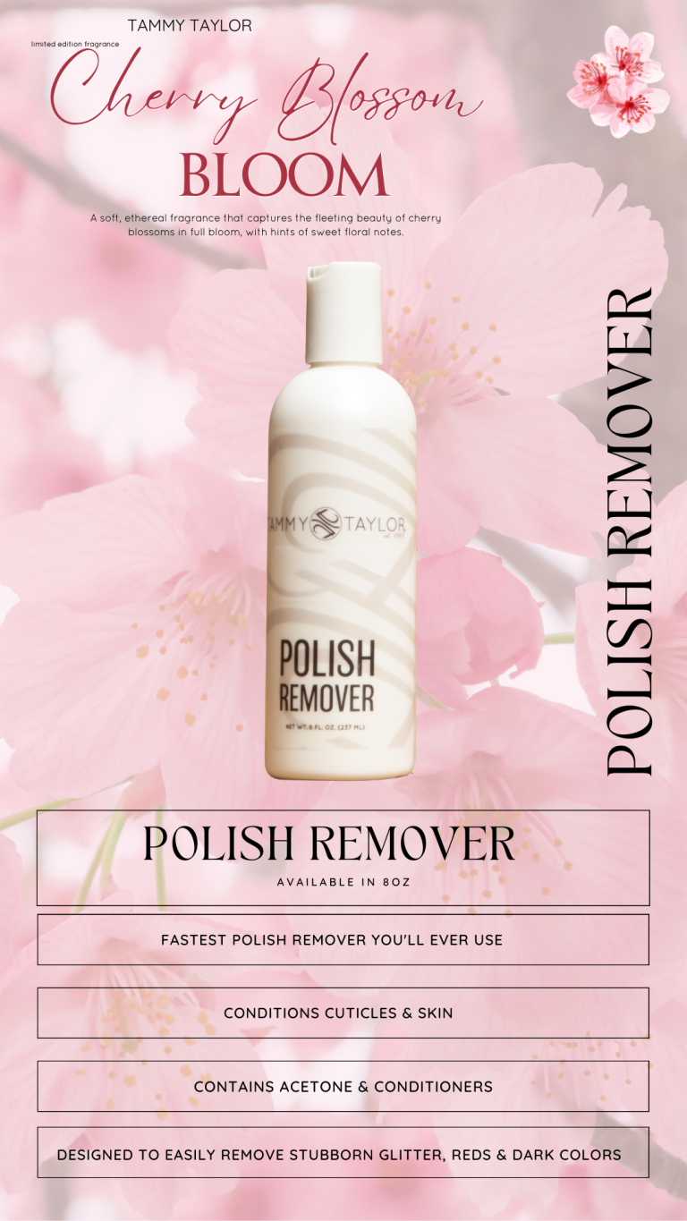 Cherry Blossom Bloom Polish Remover | Tammy Taylor Europe