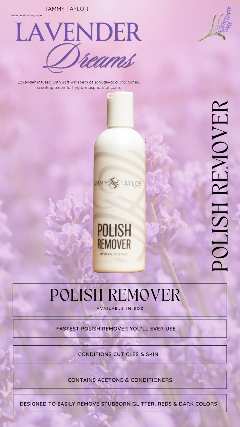 Lavender Dreams Polish Remover | Tammy Taylor Europe