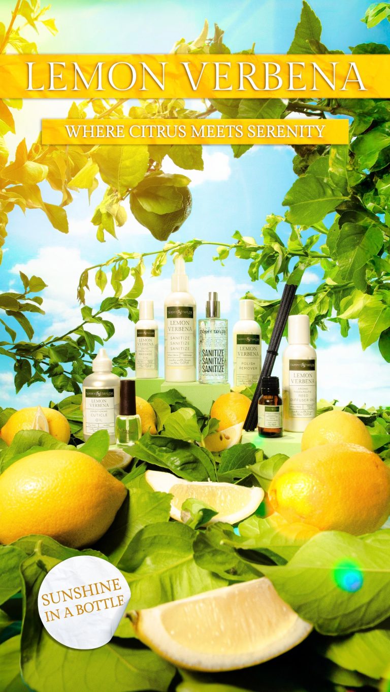 Lemon Verbena Sanitize – Gel System | Tammy Taylor Europe