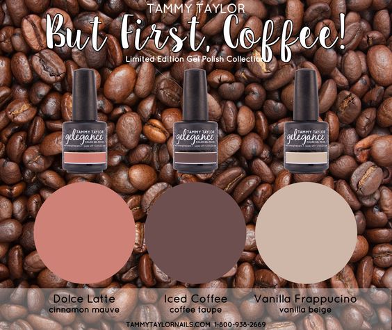 But First Coffee Colección completa – Gel System | Tammy Taylor Europe