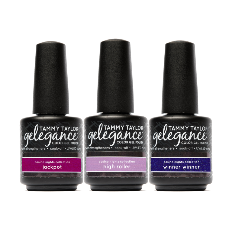 Casino Nights Pack de esmalte en gel Gelegance – Gel System | Tammy Taylor Europe