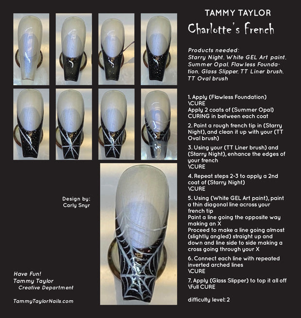 Charlotte’s French Pack paso a paso – Gel System | Tammy Taylor Europe