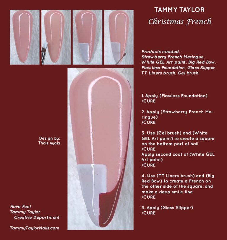 Christmas French Pack paso a paso – Gel System | Tammy Taylor Europe