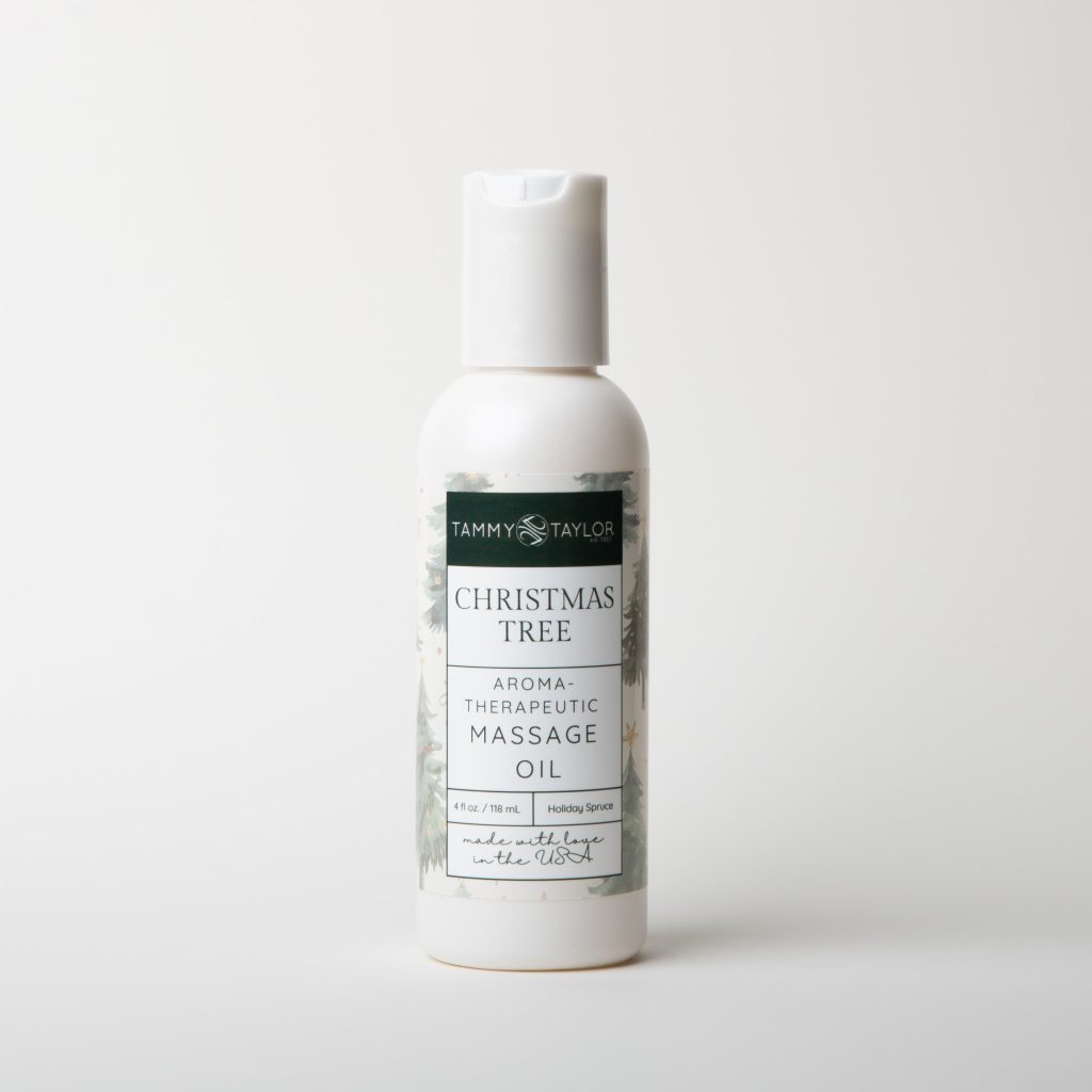 Christmas Tree Aromatherapeutic Massage Oil | Tammy Taylor Europe
