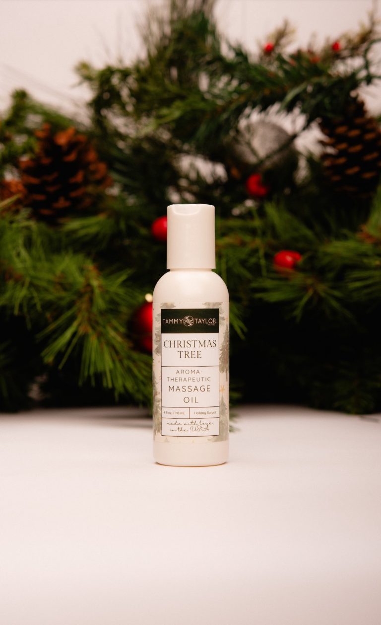 Christmas Tree Aromatherapeutic Massage Oil | Tammy Taylor Europe