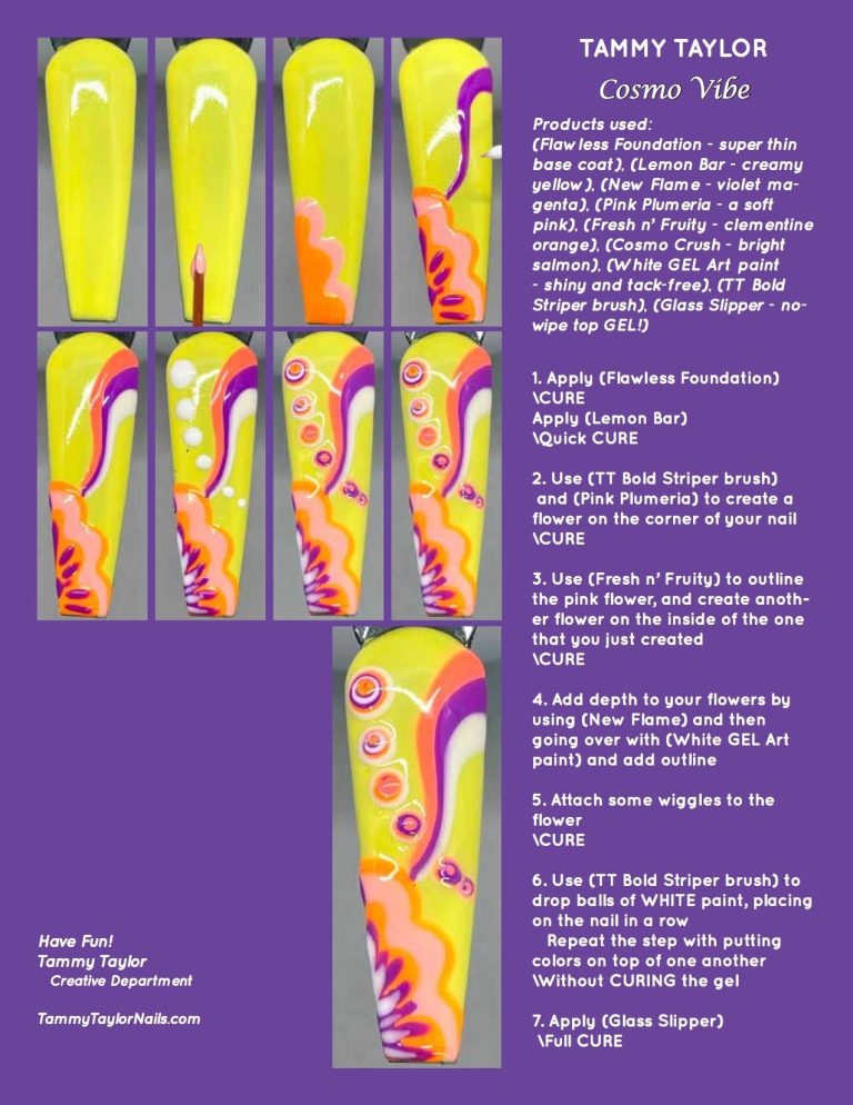 Cosmo Vibe Pack paso a paso – Gel System | Tammy Taylor Europe