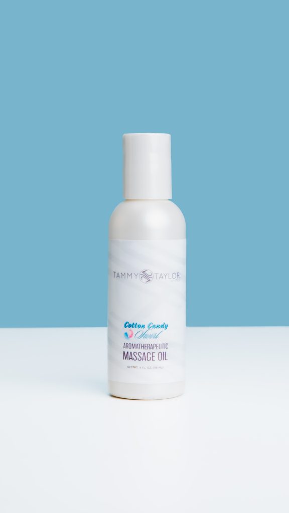 Cotton Candy Swirl Aromatherapeutic Massage Oil | Tammy Taylor Europe