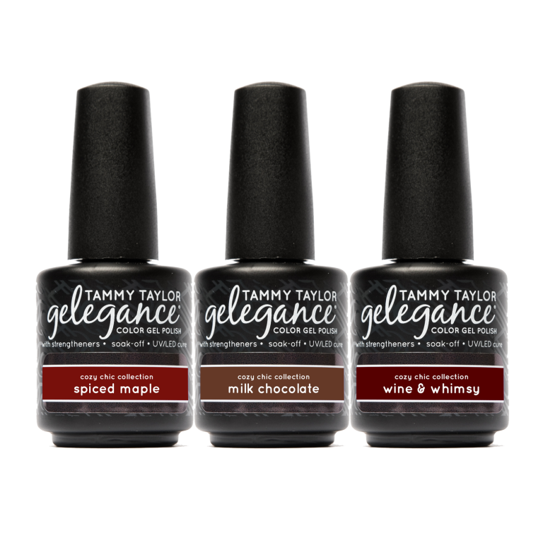 Cozy Chic Pack de esmalte en gel Gelegance – Gel System | Tammy Taylor Europe