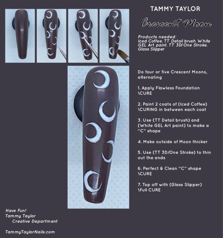 Crescent Moon Pack paso a paso – Gel System | Tammy Taylor Europe