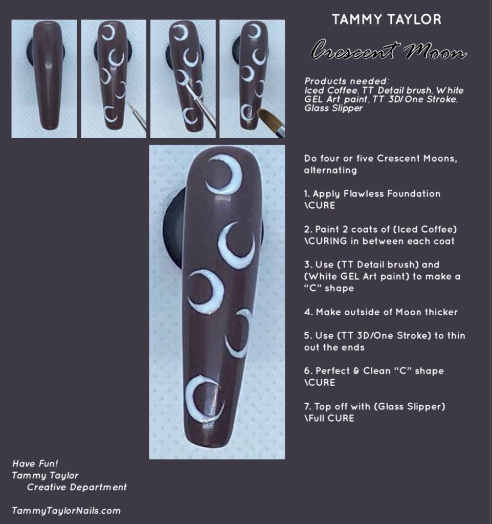 Crescent Moon Pack paso a paso – Gel System | Tammy Taylor Europe