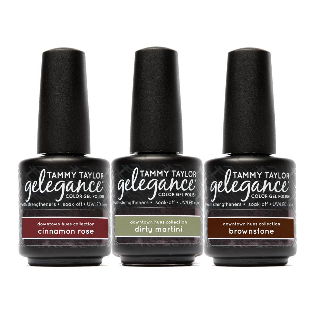 Downtown Hues Pack de esmalte en gel Gelegance – Gel System | Tammy Taylor Europe