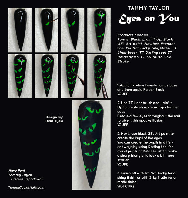 Eyes on You Step By Step Bundle – Gel System | Tammy Taylor Europe