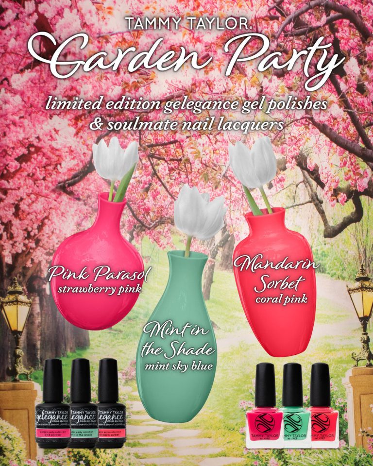 Garden Party Gelegance Gel Polish Bundle – Gel System | Tammy Taylor Europe