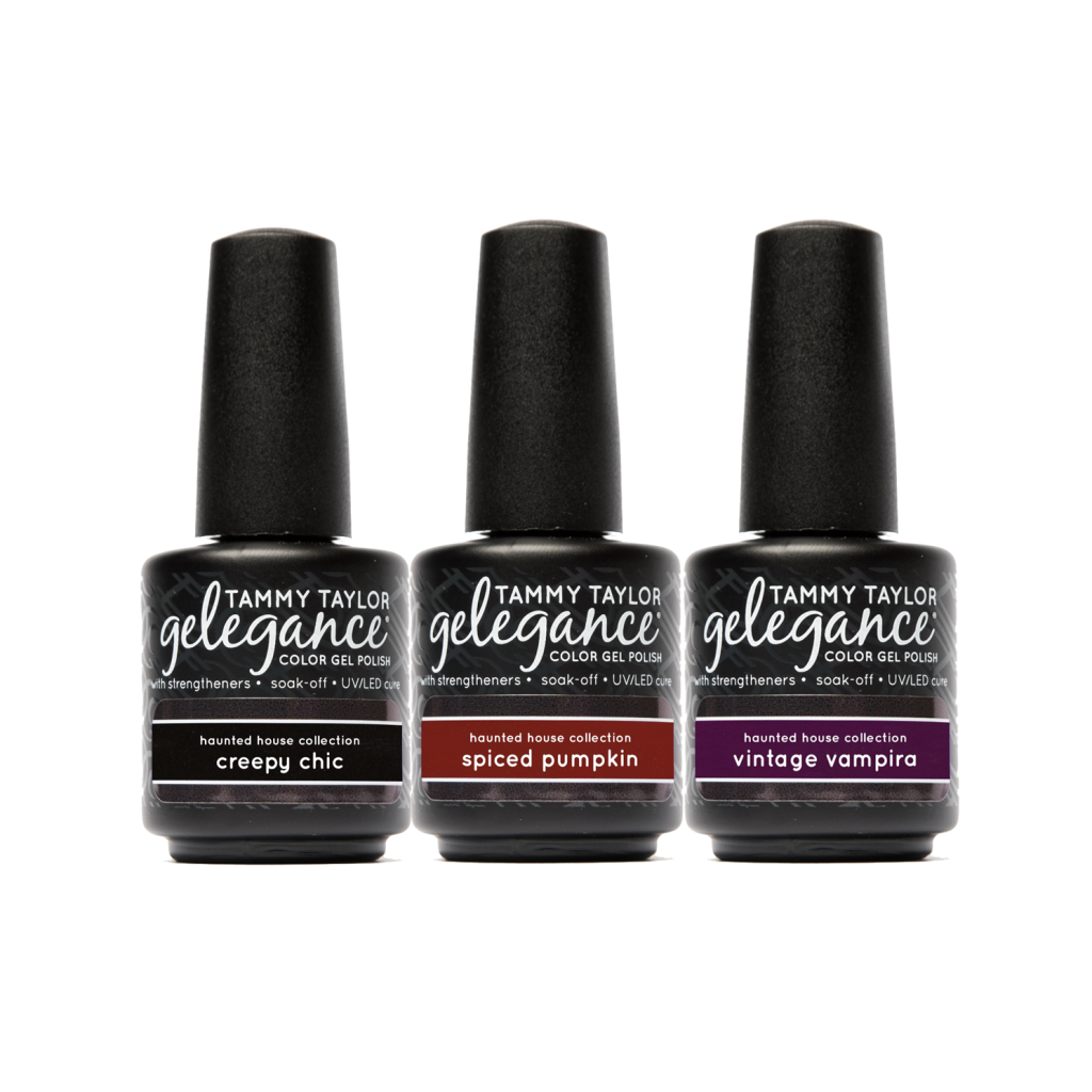 Haunted House Pack de esmalte en gel Gelegance – Gel System | Tammy Taylor Europe