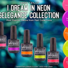 I Dream in Neon Colección completa – Gel System | Tammy Taylor Europe