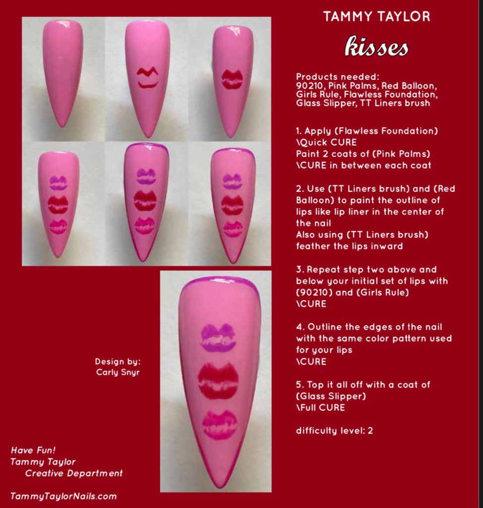 Kisses Pack paso a paso – Gel System | Tammy Taylor Europe