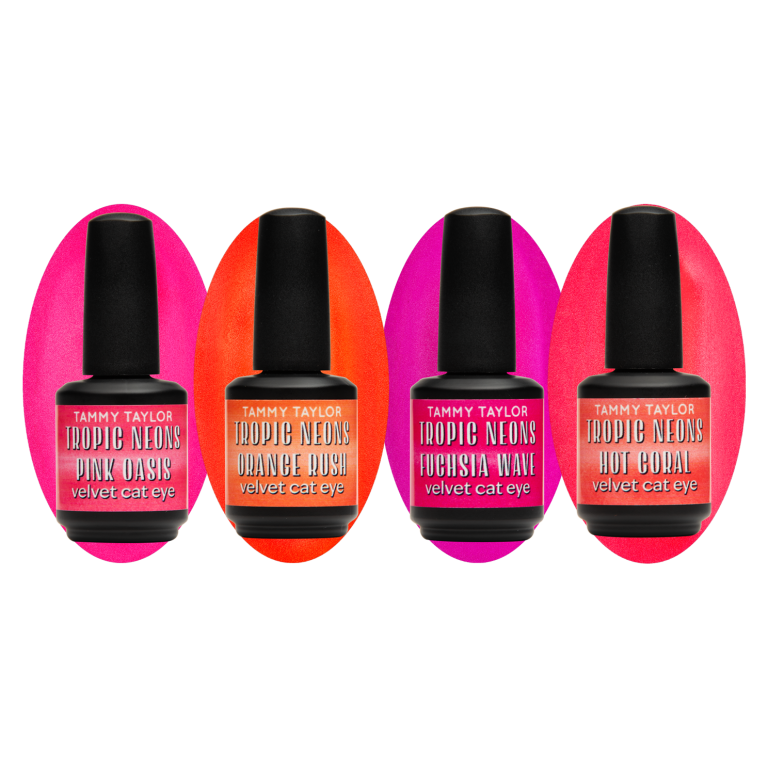 Limited Edition Tropic Neons Velvet Cat Eye Collection Bundle – Gel System | Tammy Taylor Europe