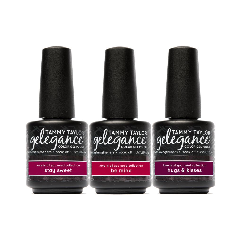 Love Is All You Need Pack de esmalte en gel Gelegance – Gel System | Tammy Taylor Europe