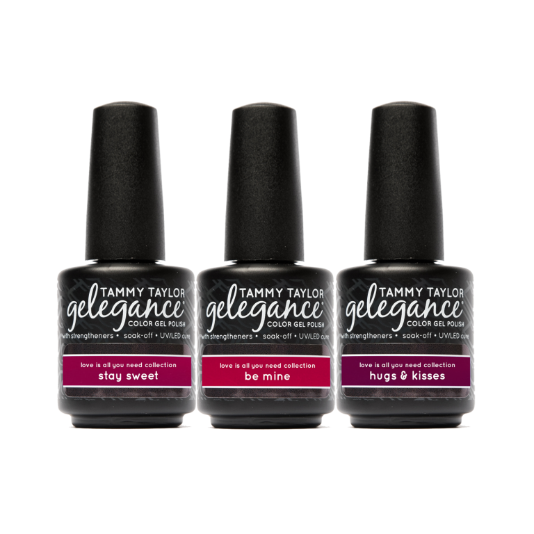 Love Is All You Need Pack de esmalte en gel Gelegance – Gel System | Tammy Taylor Europe