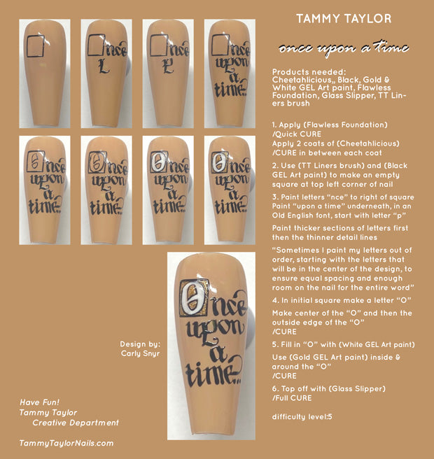 Once Upon A Time Pack paso a paso – Gel System | Tammy Taylor Europe