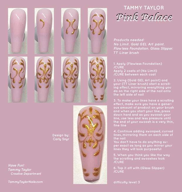 Pink Palace Pack paso a paso – Gel System | Tammy Taylor Europe