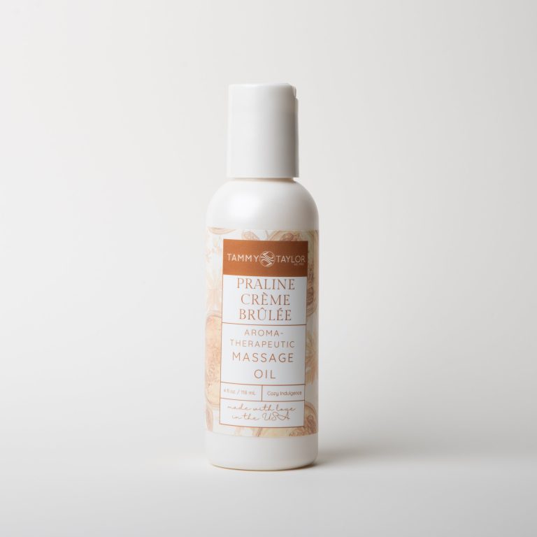 Praline Crème Brûlée Aromatherapeutic Massage Oil | Tammy Taylor Europe
