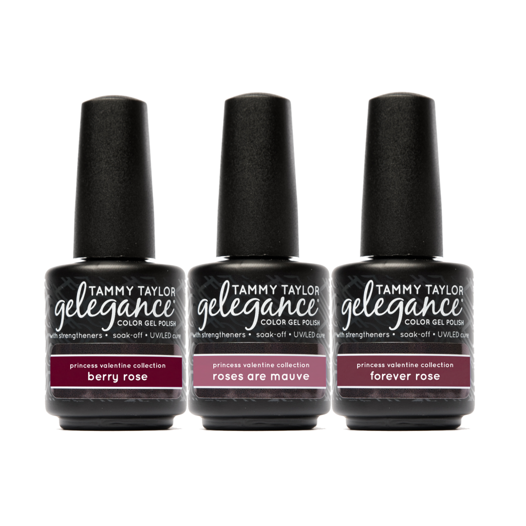 Princess Valentine Gelegance Gel Polish Bundle – Gel System | Tammy Taylor Europe