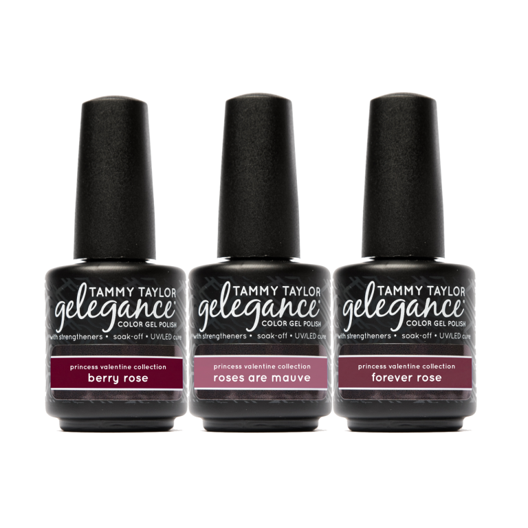 Princess Valentine Gelegance Gel Polish Bundle – Gel System | Tammy Taylor Europe