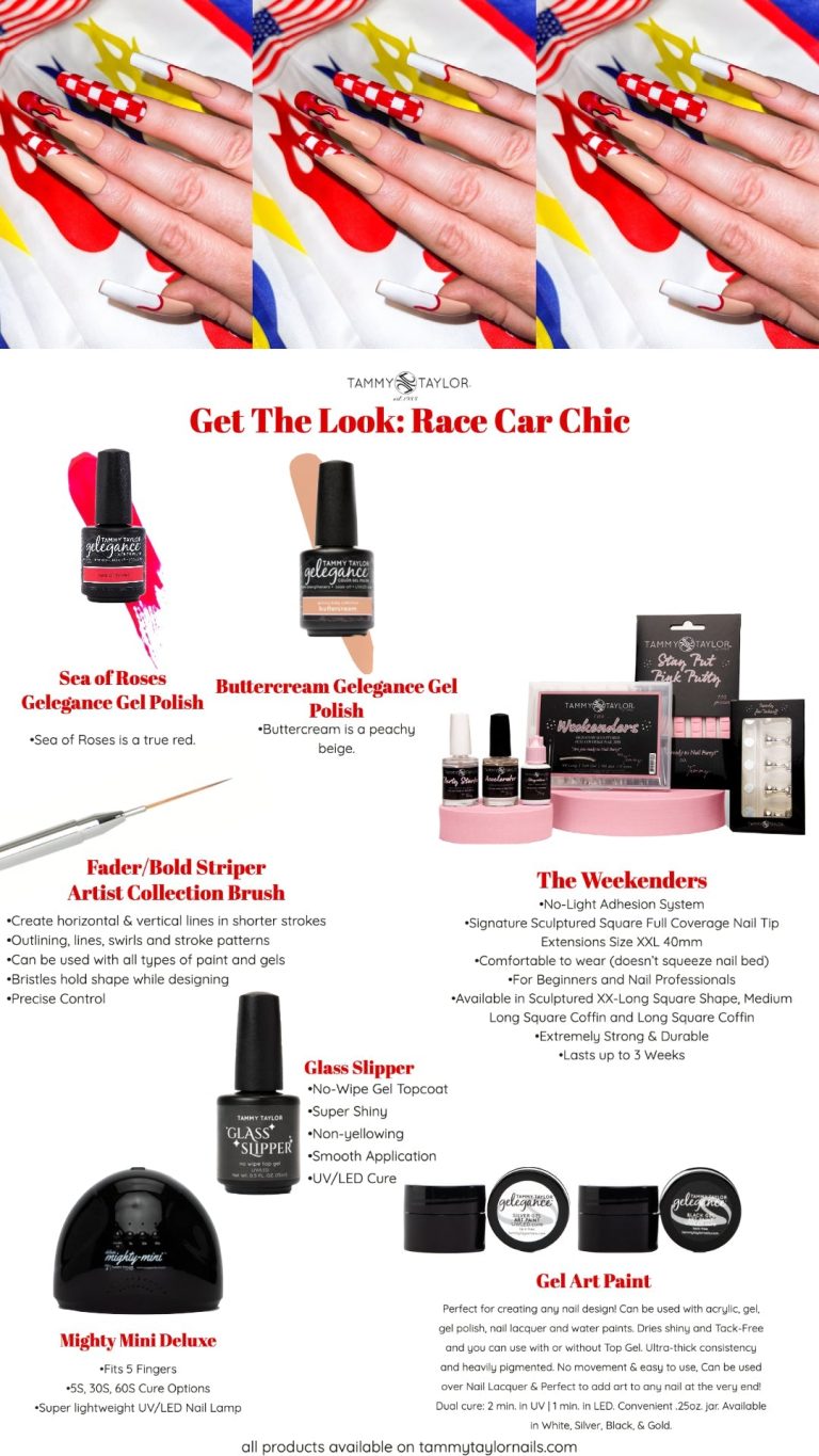 Race Car Chic Nail Bundle – Gel System | Tammy Taylor Europe