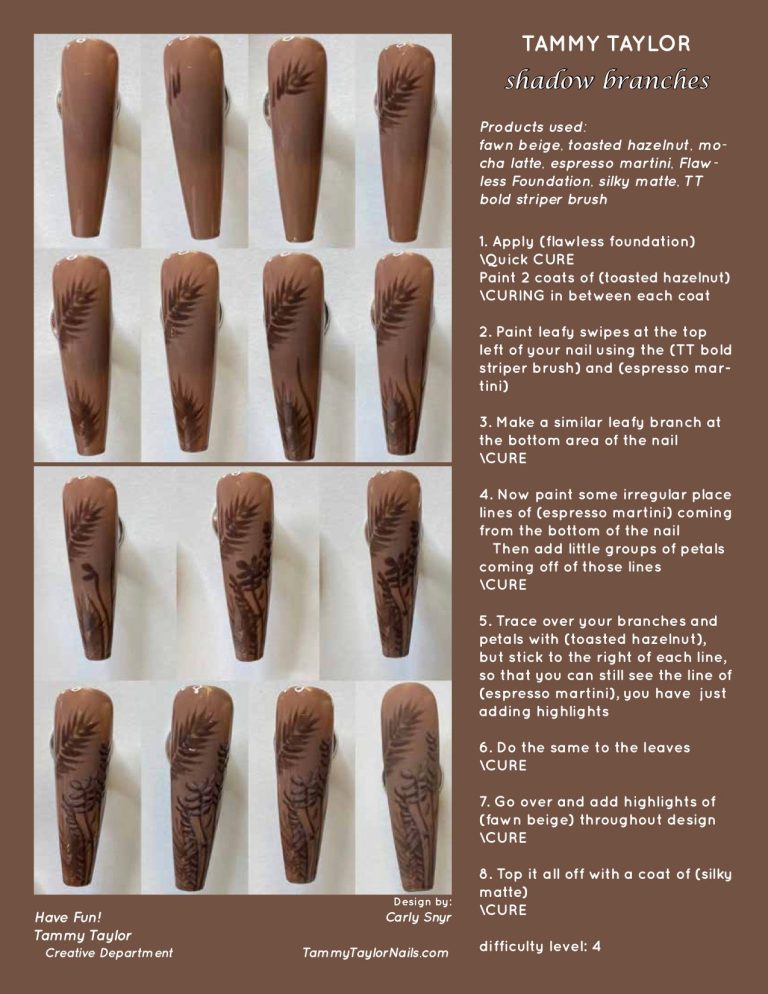 Shadow Branches Step by Step Bundle – Gel System | Tammy Taylor Europe