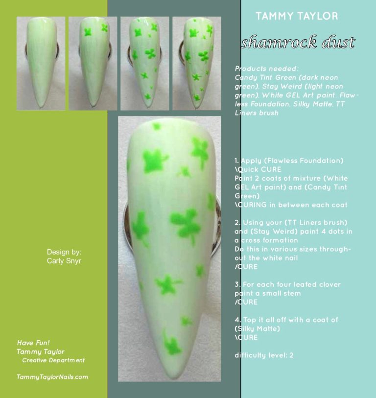 Shamrock Dust Step by Step Bundle – Gel System | Tammy Taylor Europe