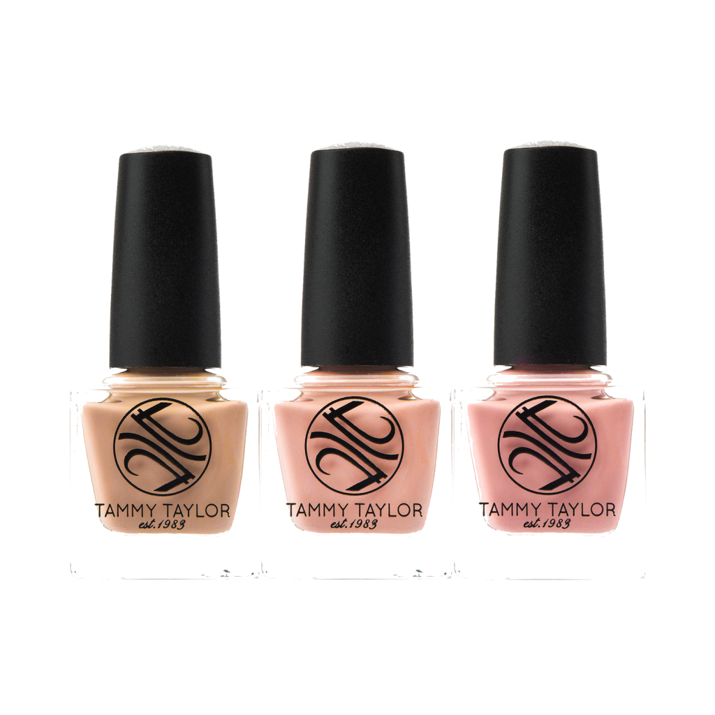 Sheer Nude French Nail Lacquer Bundle – Gel System | Tammy Taylor Europe
