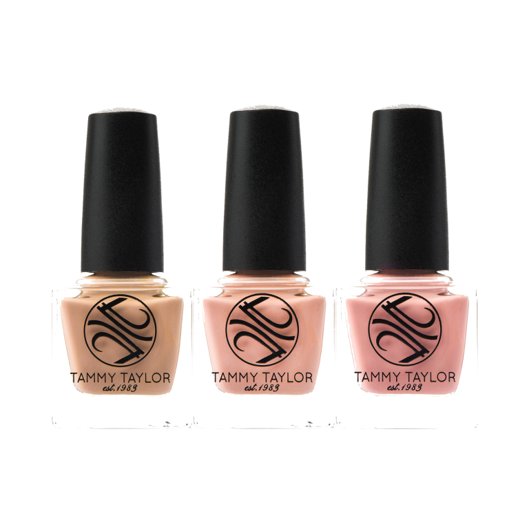 Sheer Nude French Nail Lacquer Bundle – Gel System | Tammy Taylor Europe