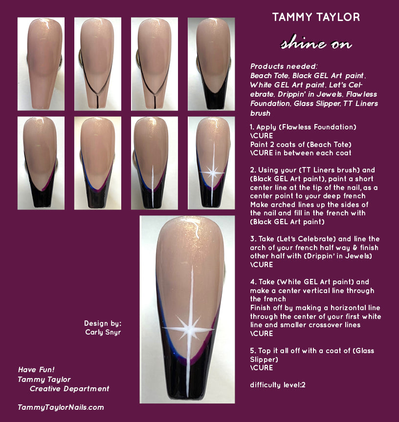Shine On Step By Step Bundle – Gel System | Tammy Taylor Europe
