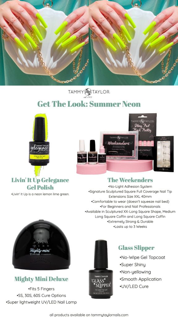 Summer Neon Nail Bundle – Gel System | Tammy Taylor Europe