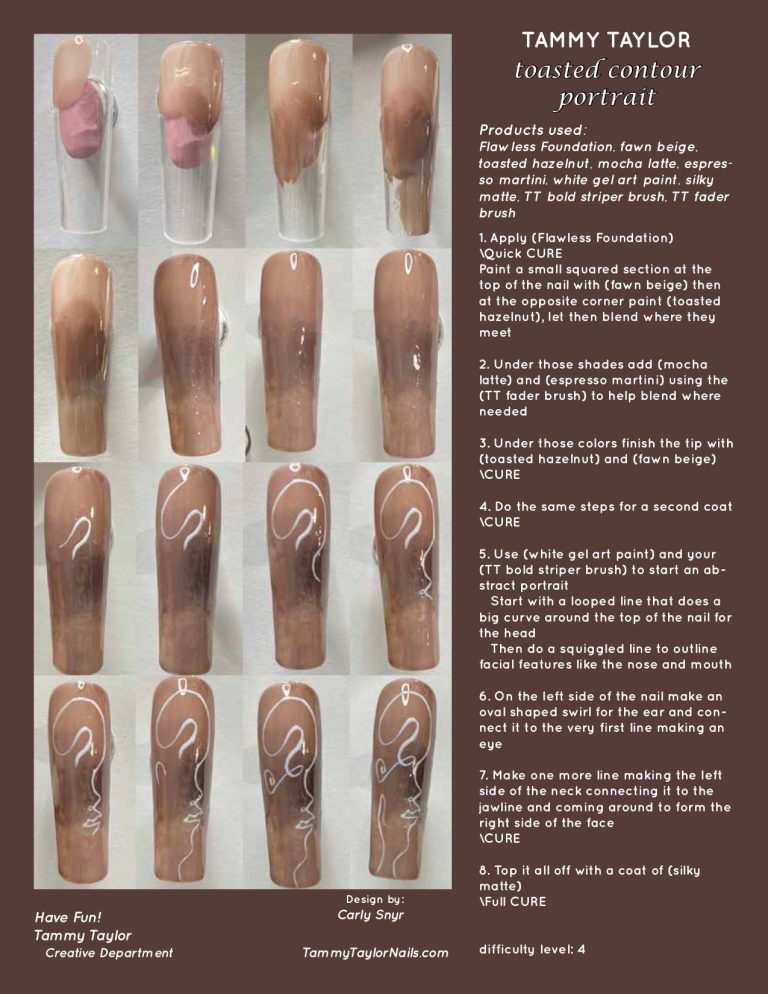 Toasted Contour Portrait Step by Step Bundle – Gel System | Tammy Taylor Europe