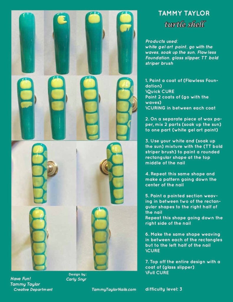 Turtle Shell Pack paso a paso – Gel System | Tammy Taylor Europe