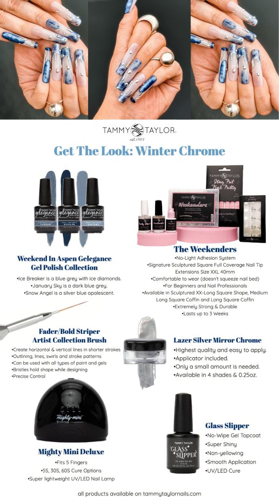 Winter Chrome Kit de uñas – Gel System | Tammy Taylor Europe
