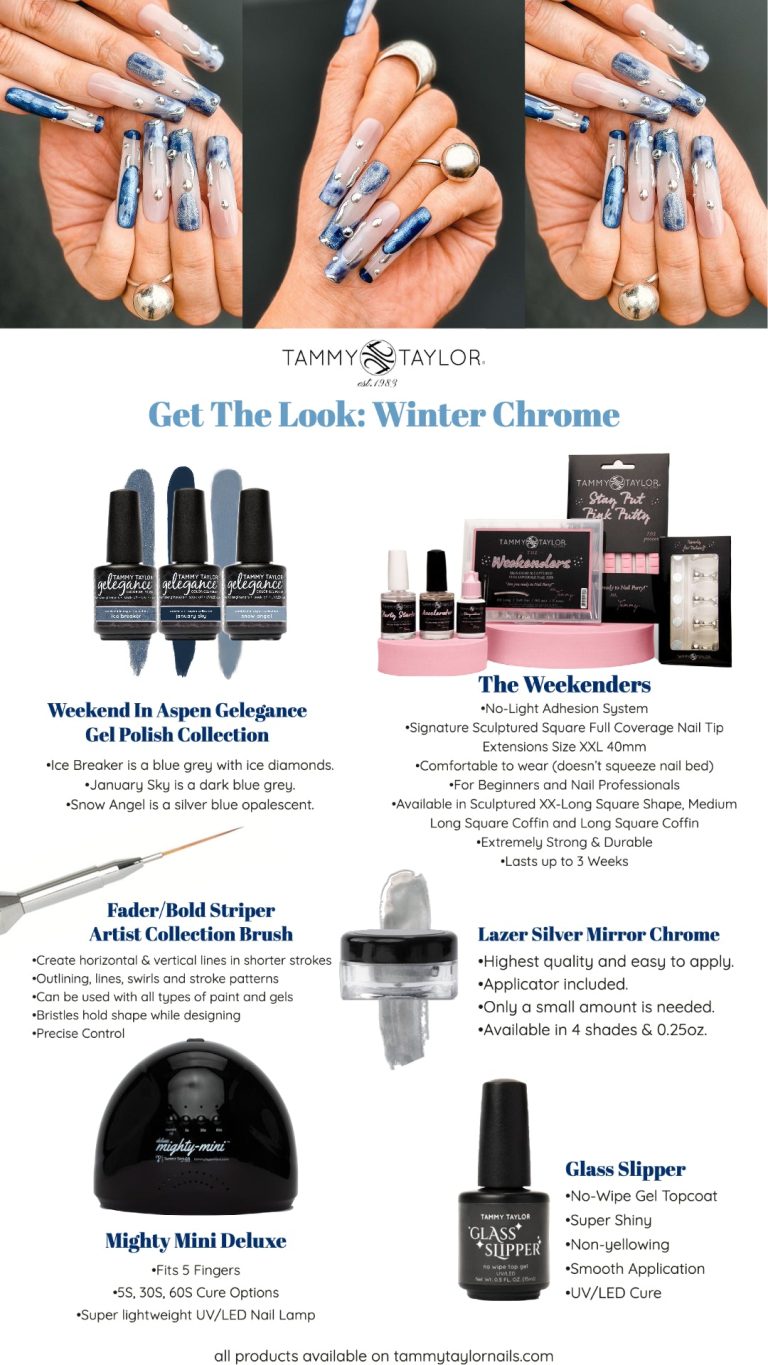 Winter Chrome Kit de uñas – Gel System | Tammy Taylor Europe