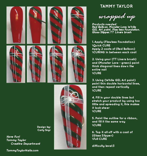 Wrapped Up Pack paso a paso – Gel System | Tammy Taylor Europe