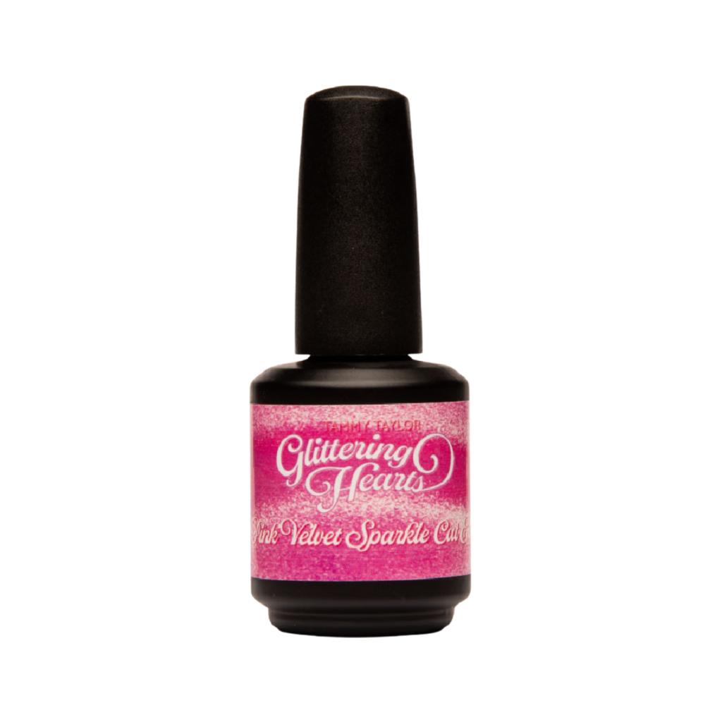 Pink Velvet Sparkle Cat Eye – Prep & Finish | Tammy Taylor Europe