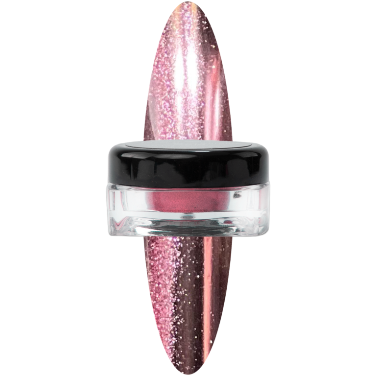 Rose Gold Lazer Chrome – Gel System | Tammy Taylor Europe